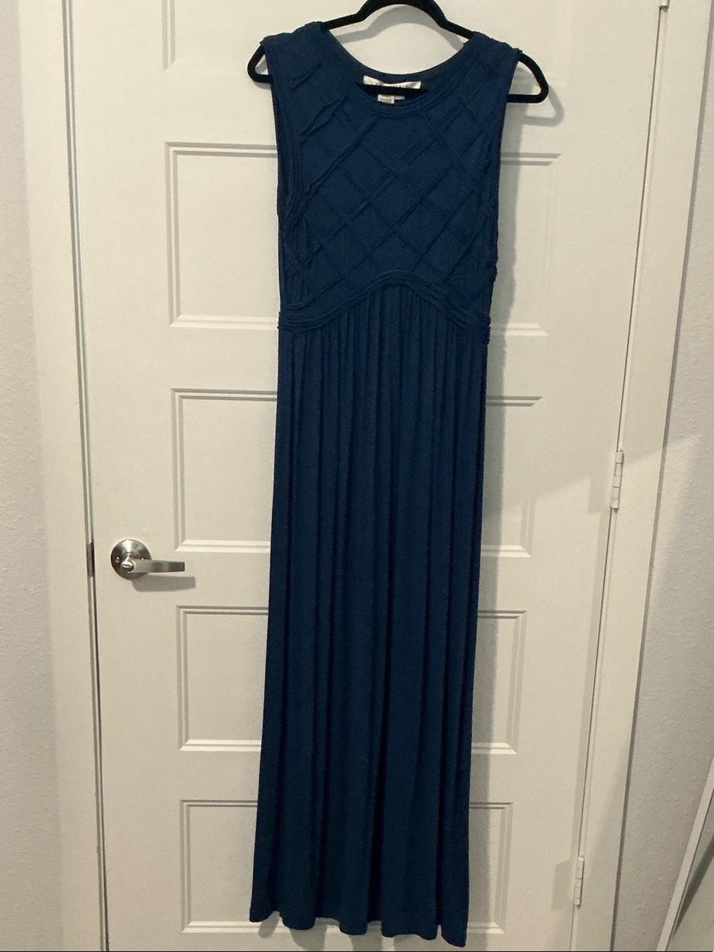 Max Studio Sleeveless Maxi Dress in Deep Blue